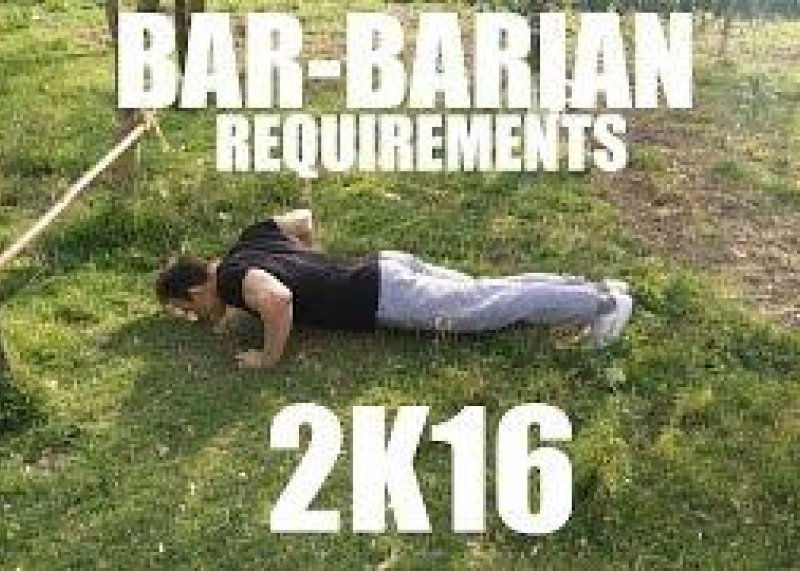 BAR-BARIAN REQUIREMENTS 2K16
