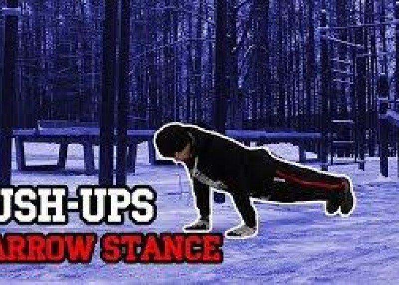 Narrow Stance Push-Ups