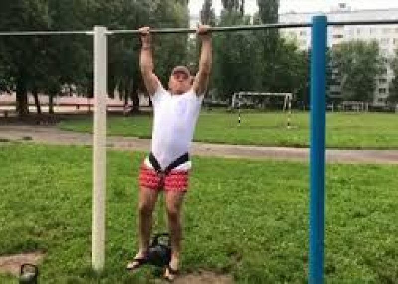 Команда Workout Курской АЭС - Пояс с гирей (17.07.2018)