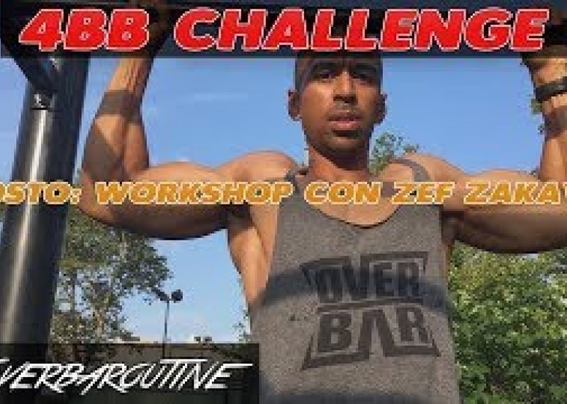 4BB Challenge 2018 - Workshop con ZEF ZAKAVELI