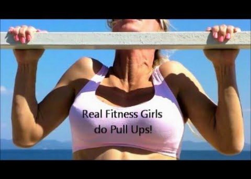 Female FITNESS MOTIVATION to Workout! Girl Can Do Pull Ups! HD