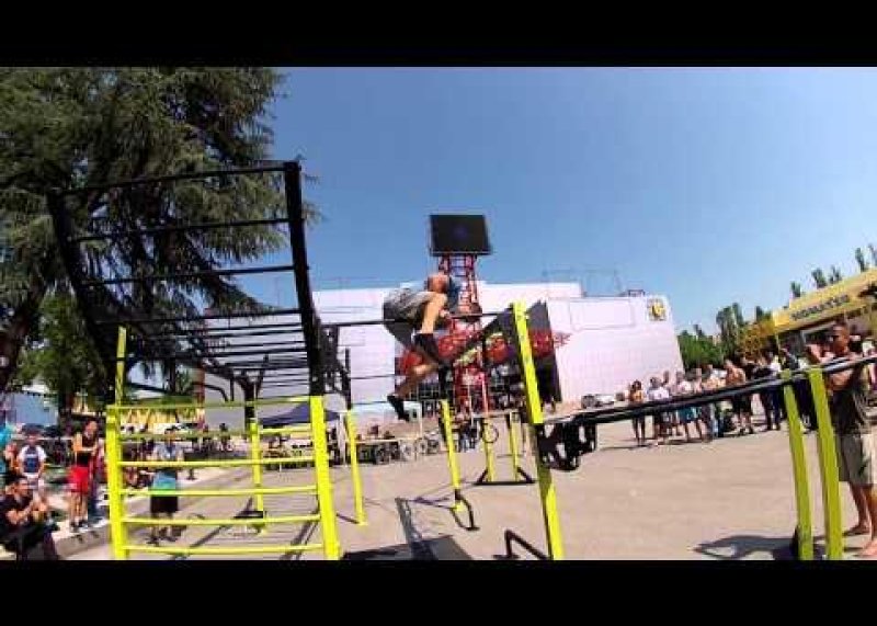 Angel Genchev  - Freestyle Bar Competition (4th place SET 1)