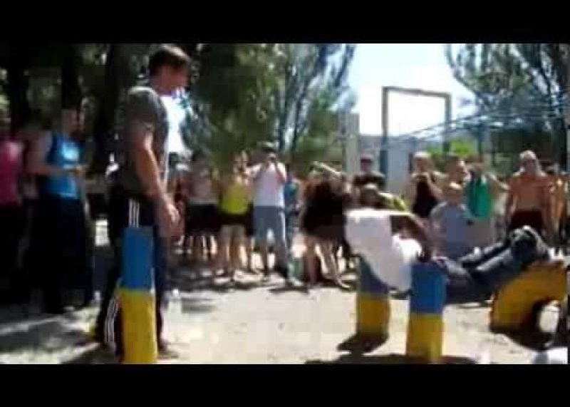 Jude (Bar-barians) - Training in the park of Ukraine