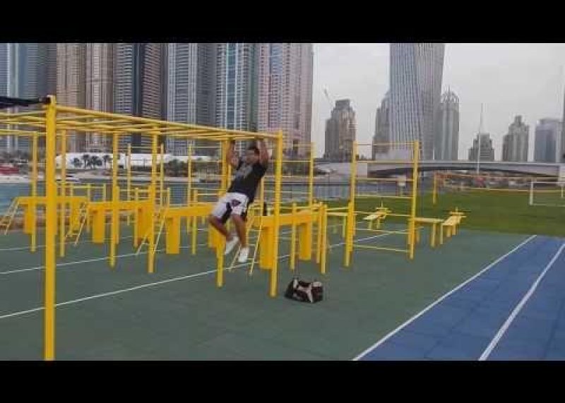 Workout Muscle Ups 100kg 15 Times 1080p HD