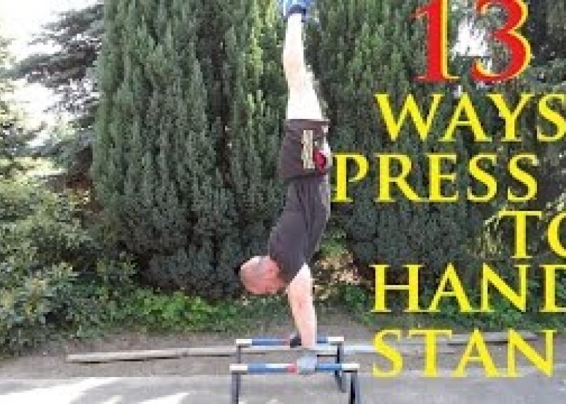 13 Different ways press to handstand [HD]