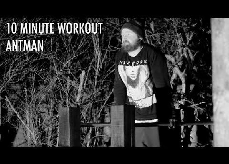 10 Minute Calisthenics Workout - Antman (street workout)