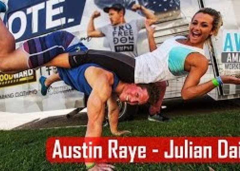 Austin Raye & Julian Daigre - Fitness Couple  Workout  | AWG